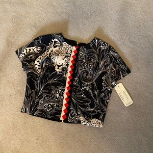 Beautiful print crop top